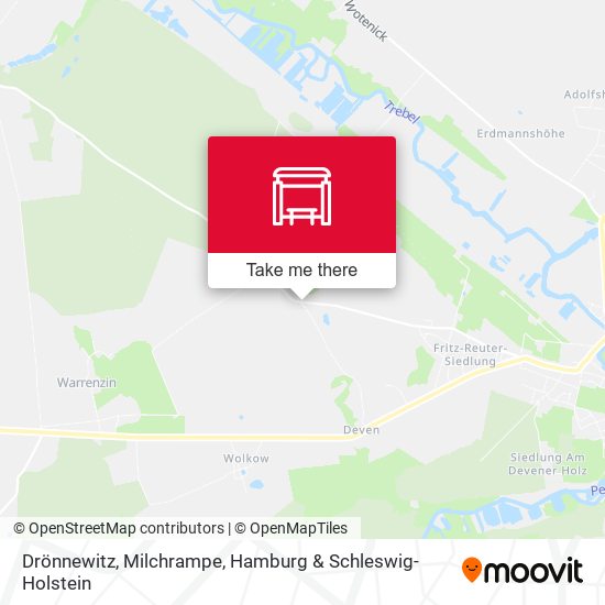 Drönnewitz, Milchrampe map