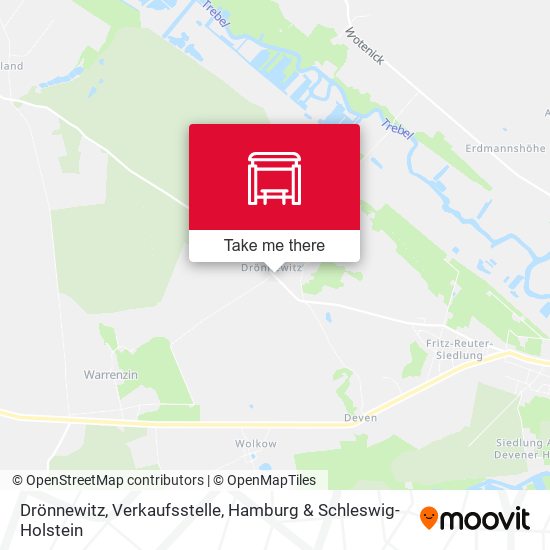 Drönnewitz, Verkaufsstelle map