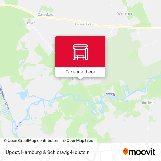 Upost map