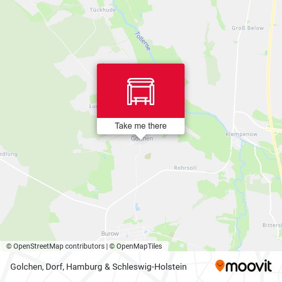 Golchen, Dorf map