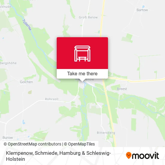 Карта Klempenow, Schmiede