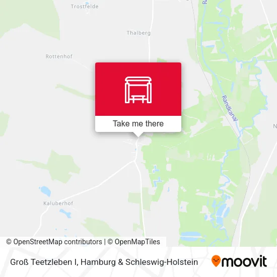 Карта Groß Teetzleben I