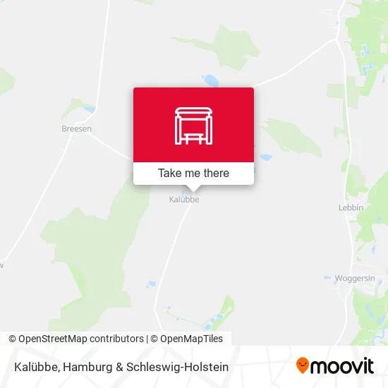 Карта Kalübbe