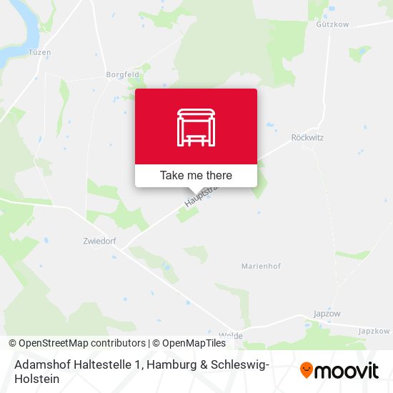 Adamshof Haltestelle 1 map