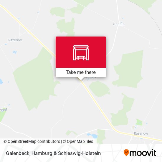 Galenbeck map