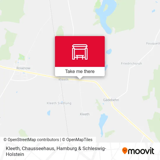 Kleeth, Chausseehaus map