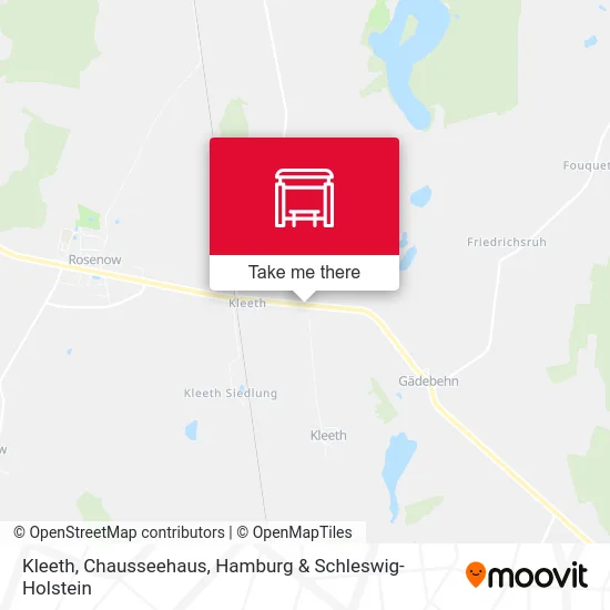 Kleeth, Chausseehaus map