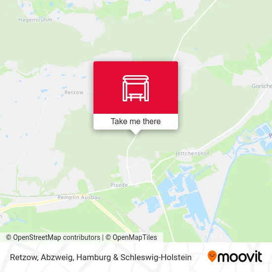 Карта Retzow, Abzweig