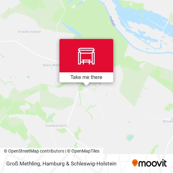 Карта Groß Methling
