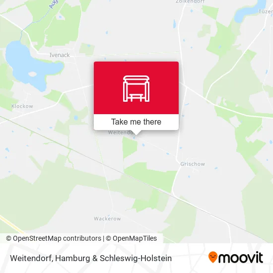 Карта Weitendorf