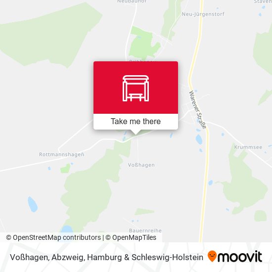 Voßhagen, Abzweig map