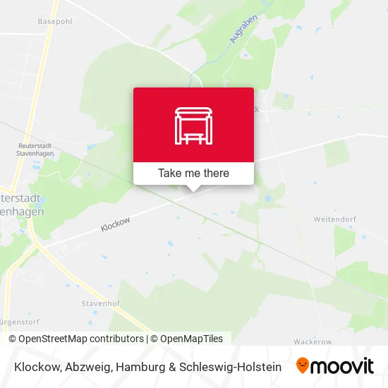 Карта Klockow, Abzweig