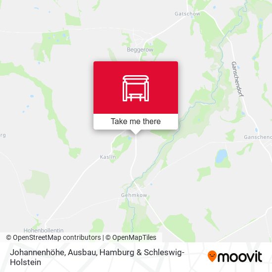 Johannenhöhe, Ausbau map