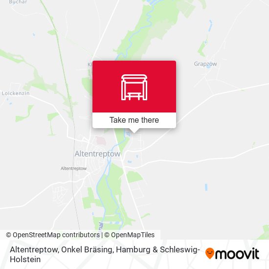 Altentreptow, Onkel Bräsing map