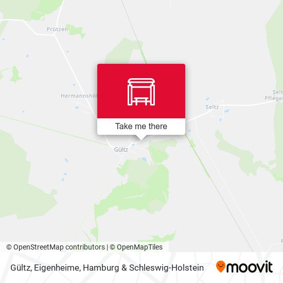 Gültz, Eigenheime map
