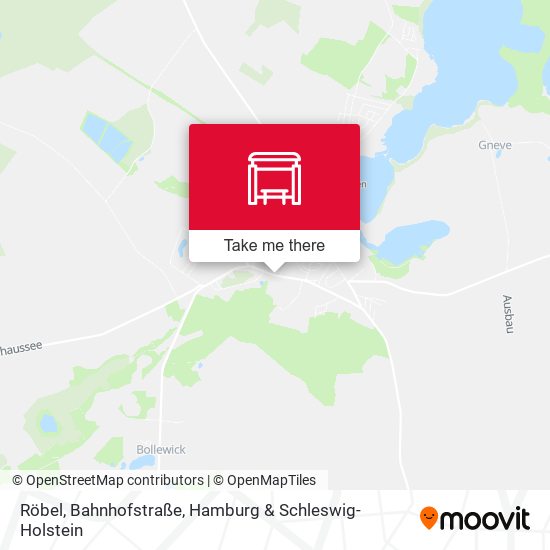 Röbel, Bahnhofstraße map