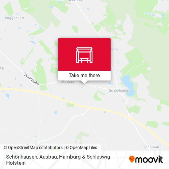 Schönhausen, Ausbau map
