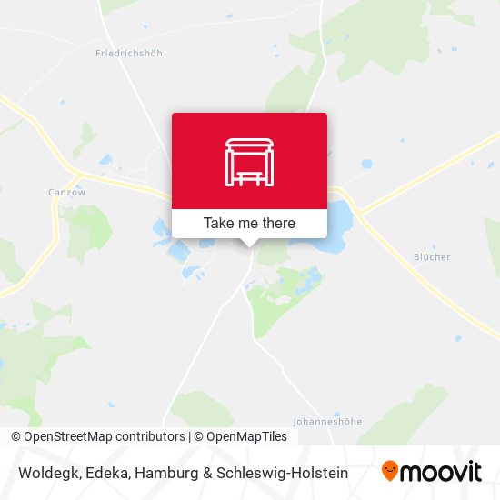 Woldegk, Edeka map