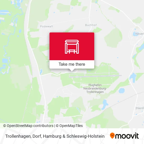 Карта Trollenhagen, Dorf