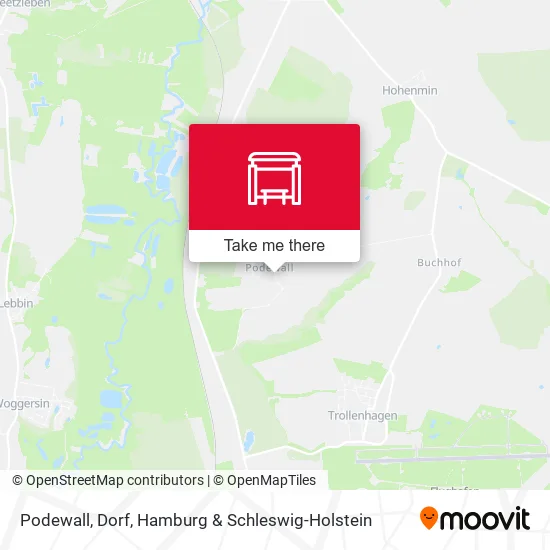 Карта Podewall, Dorf