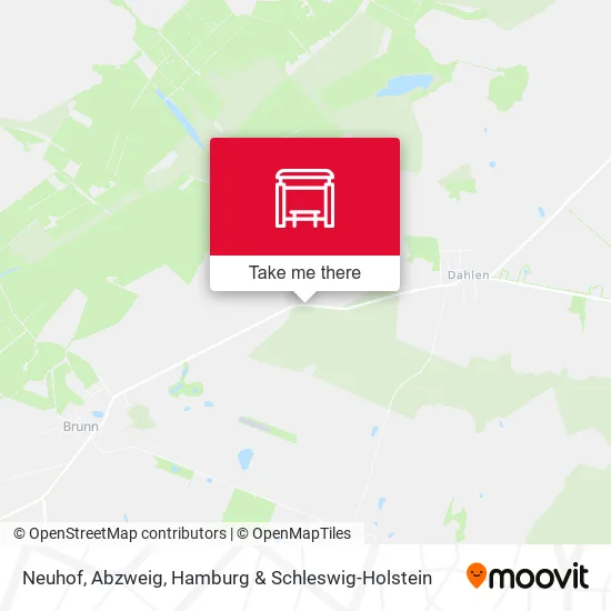 Карта Neuhof, Abzweig