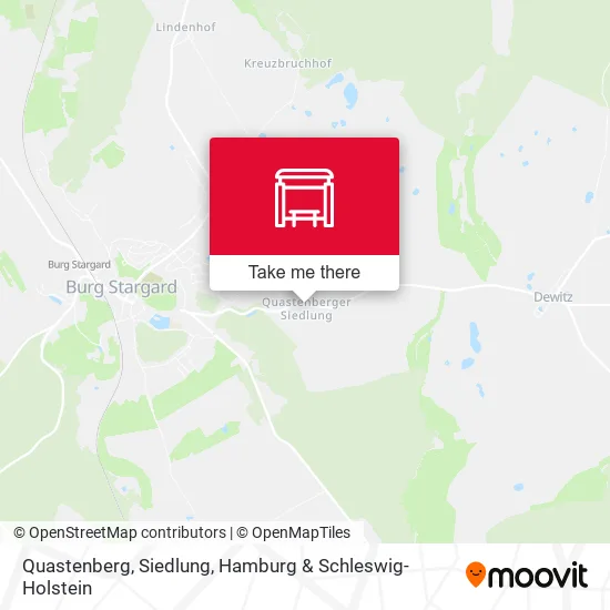 Карта Quastenberg, Siedlung