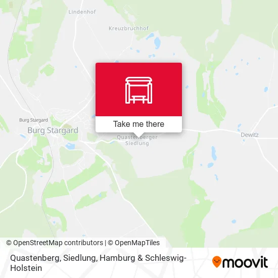 Карта Quastenberg, Siedlung
