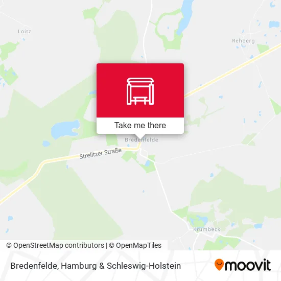 Карта Bredenfelde