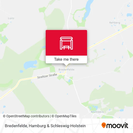 Карта Bredenfelde