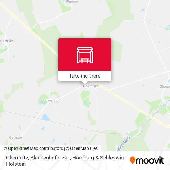 Карта Chemnitz, Blankenhofer Str.