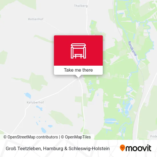 Карта Groß Teetzleben