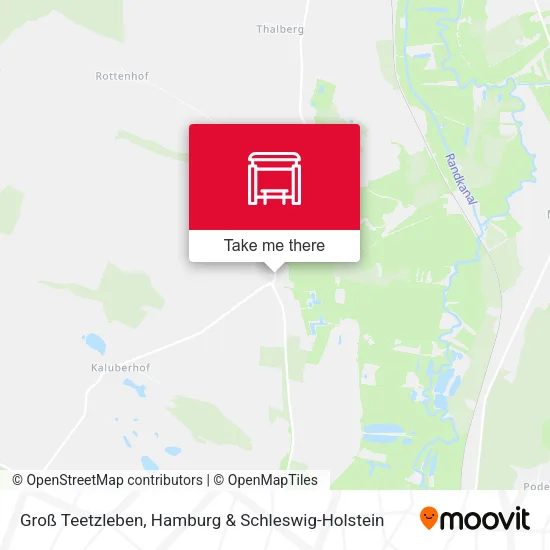 Карта Groß Teetzleben