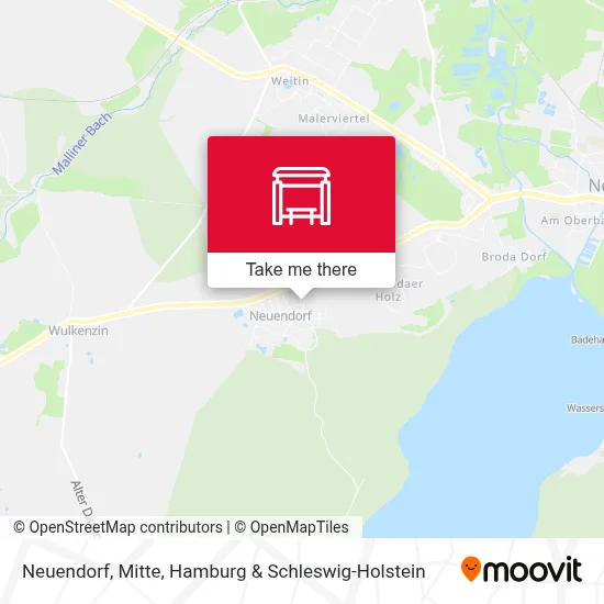 Neuendorf, Mitte map