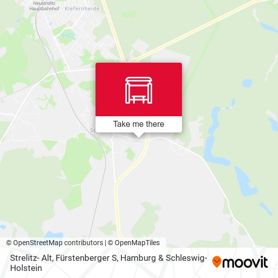 Strelitz- Alt, Fürstenberger S map
