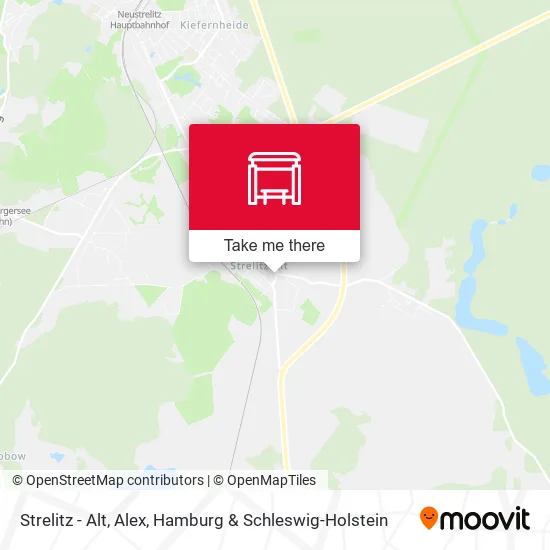 Карта Strelitz - Alt, Alex