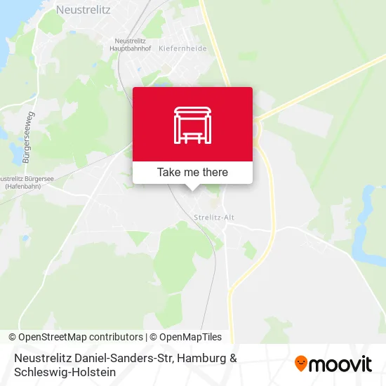 Карта Neustrelitz Daniel-Sanders-Str