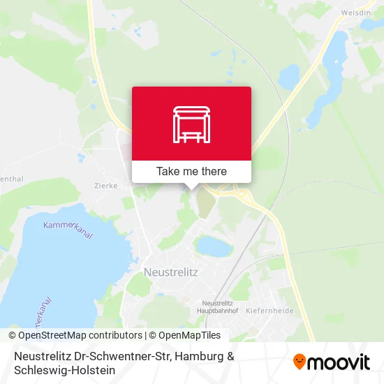 Карта Neustrelitz Dr-Schwentner-Str