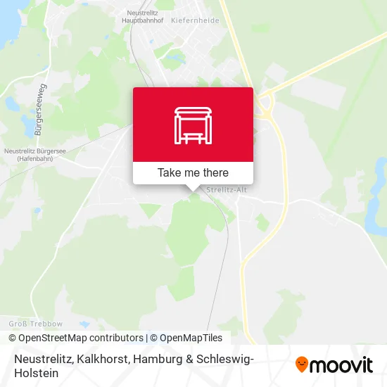 Карта Neustrelitz, Kalkhorst