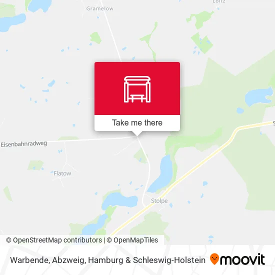 Карта Warbende, Abzweig