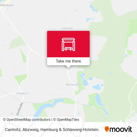 Карта Cantnitz, Abzweig