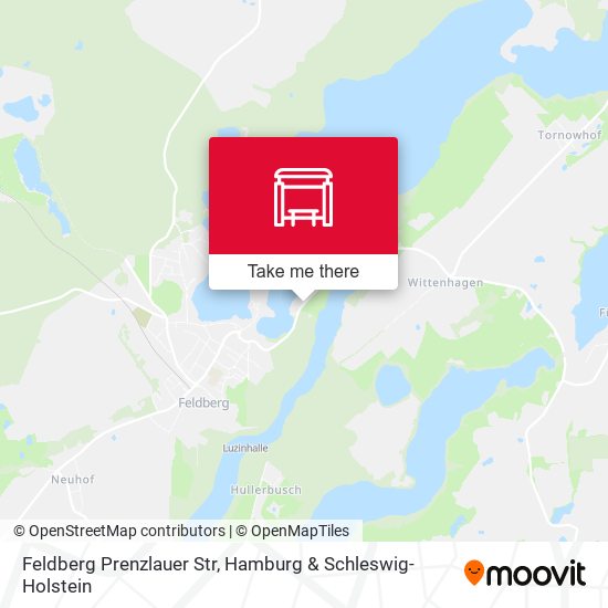 Feldberg Prenzlauer Str map