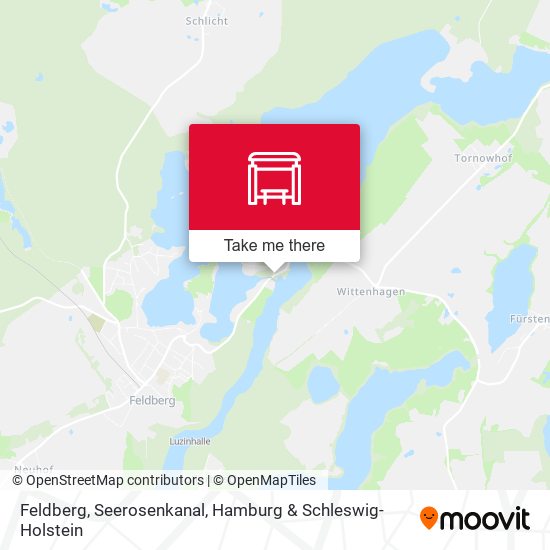 Feldberg, Seerosenkanal map