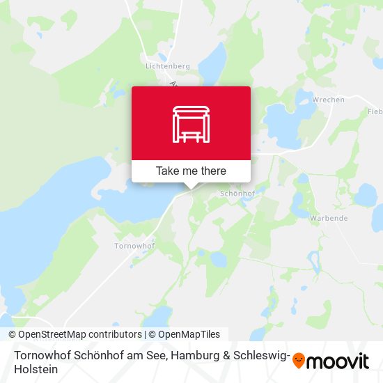 Tornowhof Schönhof am See map