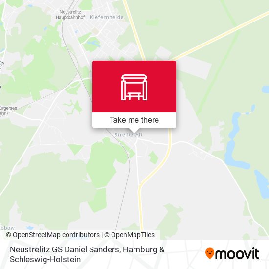 Neustrelitz GS Daniel Sanders map