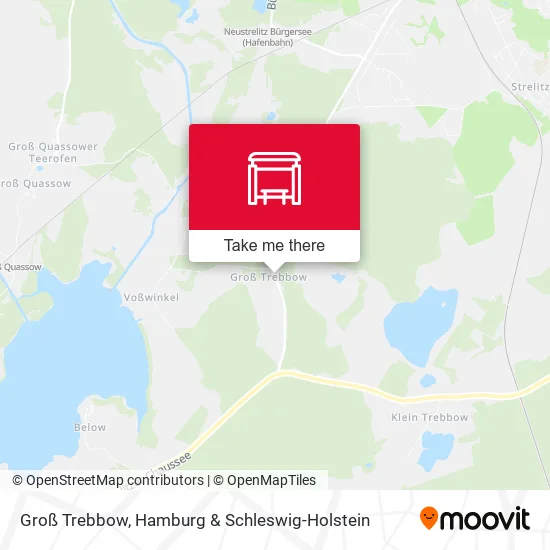 Карта Groß Trebbow