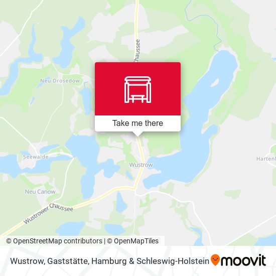Wustrow, Gaststätte map