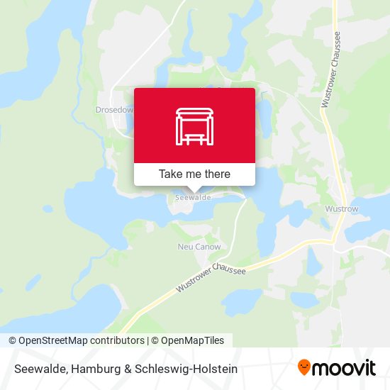 Seewalde map