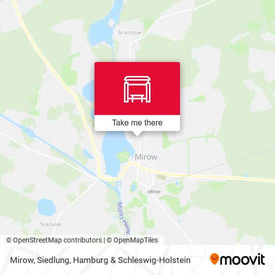 Карта Mirow, Siedlung