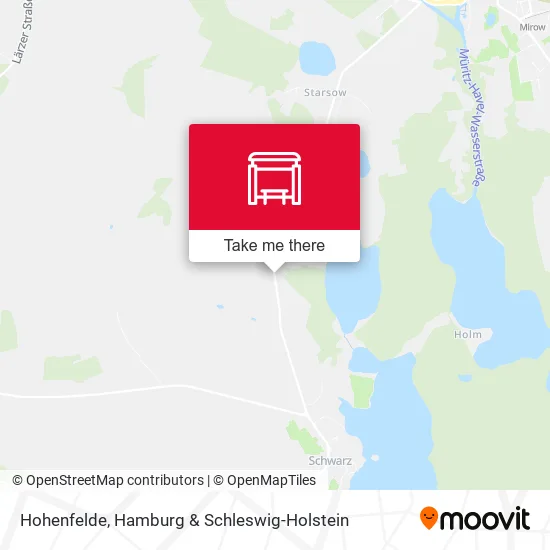 Карта Hohenfelde