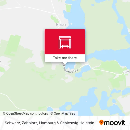 Карта Schwarz, Zeltplatz